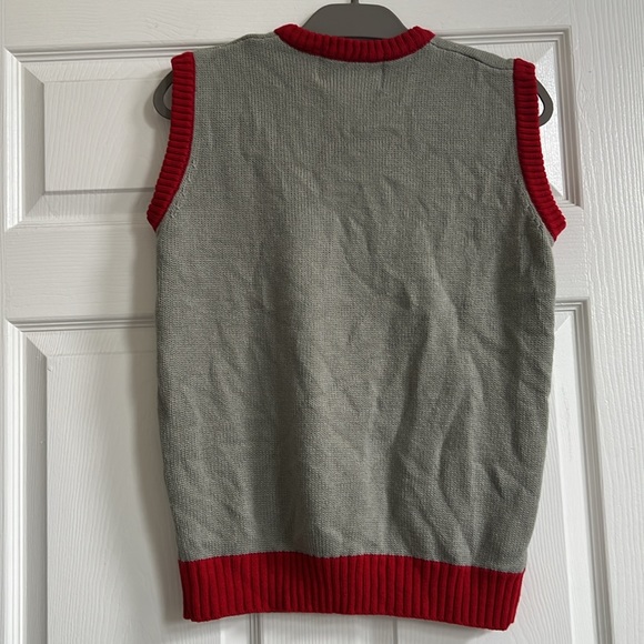 Santa's-Body-with-Your-Neck-&-Head Sweater Vest - Picture 3 of 3